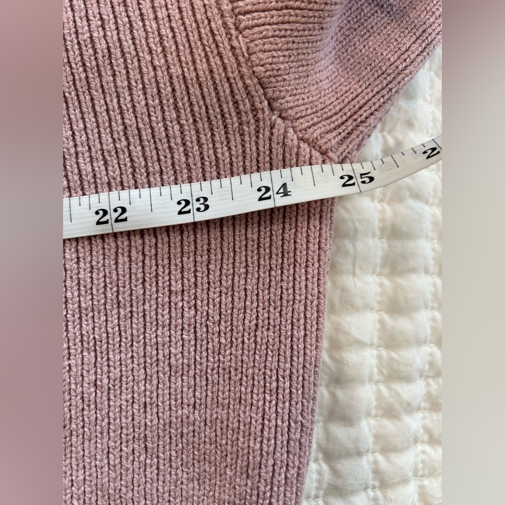 FREE PEOPLE - Easy Street Crop Pullover Sweater in Lost Petal Size XS - Picture 9 of 9